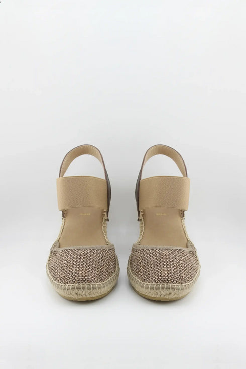 Juncal Aguirre Glitter Espadrille Wedge